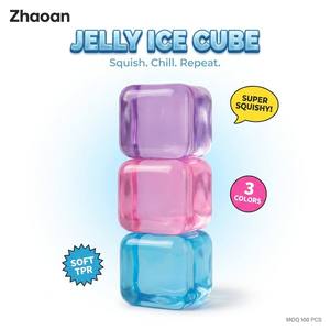Juguete Sensorial Antiestrés de Plástico con Forma de Cubitos de Hielo Schylling Needoh Style, Divertido para Todas las Edades - Product Image 1