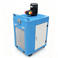 Extracteur de poussière industriel mobile et portable 1,1 kW à filtration en trois étapes, double port pour bande transporteuse, pour le bois et le métal