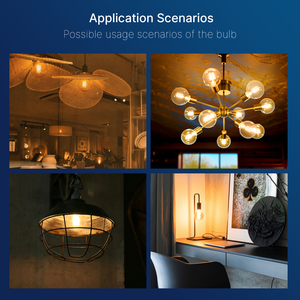 Cao CRI 90 <span class=keywords><strong>E26</strong></span> Đèn <span class=keywords><strong>Led</strong></span> nhà máy trực tiếp G25 4W 350lm 2200K bóng đèn dây tóc trong nhà ngoài trời nhà hàng nhà cố định - Product Image 4