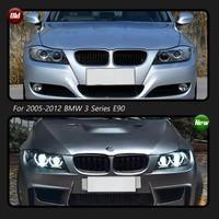 Phare avant LED modifié pour BMW Série 3 E90 2005-2012 Ikon DRL Projecteur Pièces de phare de rechange pour rétrofit automobile