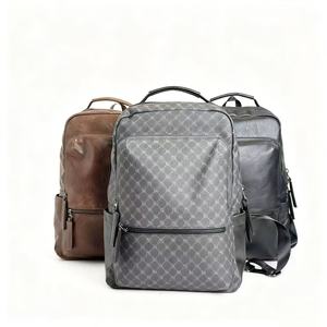 <span class=keywords><strong>Mochilas</strong></span> Vintage Casuales de Moda para Hombre, Bolsos de Viaje de Cuero PU de Alta Calidad, Compra Directa del Fabricante - Product Image 6