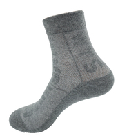 Chaussettes personnalisées avec logo, noir, blanc, gris, coton uni, chaussettes mi-mollet, broderie personnalisée, impression de logo, hommes, femmes, chaussettes vierges personnalisables