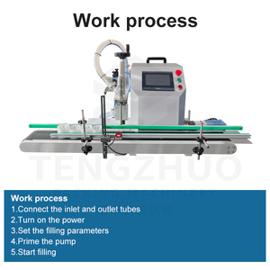 Ligne de production de remplisseuses de vin semi-automatiques intelligentes à <span class=keywords><strong>vente</strong></span> directe, équipement de remplissage de liquides de bureau de petite taille avec certificat CE - Product Image 3