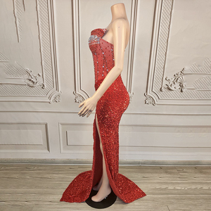 Новое поступление, вечернее платье с блестками - Product Image 2