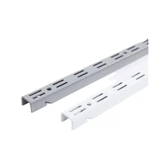 Medas Manufacturer China Competitive Price Wall Shelves Mounting Double Slot Upright