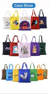 Custom Logo Customized Brand Medium Handled Canvas Tote <b>Bag</b> Shoulder Strap Durable Cotton Material Promotional Use Shopping - Product Image 4