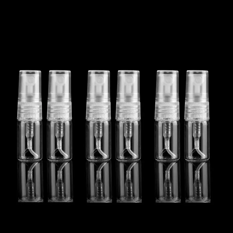 Aangepaste Glas Mini Pocket Parfumflesje Tester Set
