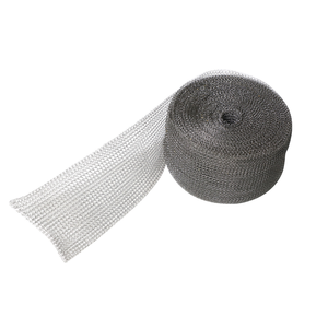304 316 Stainless Steel Knitted <b>Wire</b> <b>Mesh</b> for Gas Liquid Filter <b>Mesh</b> Demister/nickel Inconel Copper Knitted <b>Wire</b> <b>Mesh</b> Shielding - Product Image 5
