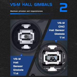 Contrôleur RC T14 2.4Ghz 915Mhz 1W ELRS à capteur Hall pour mini-drone, accessoires pour drone FPV orienté, vente chaude - Product Image 2