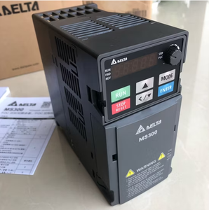 ไดรฟ์ AC กำลังสูง 3 แรงม้า Delta MS300 VFD VFD5A5MS43ANSAA 2.2 กิโลวัตต์ พร้อม PLC ในตัวและชุดเบรก - Product Image 1