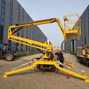 Low price genie jlg design china boom lift cherry picker 25m