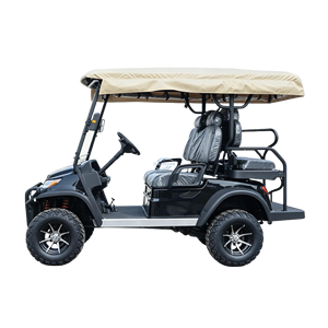 Voiturette de golf tout-terrain électrique à moteur AC puissant et silencieux, châssis en aluminium, pour le transport des résidents des clubs de campagne - Product Image 1
