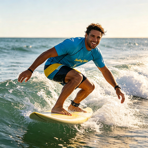 T-shirt de surf pour homme, protection UV, maillot de bain, rashguard imprimé numérique, manches longues, t-shirt de bain, rashguard - Product Image 2