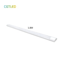 100-120lm/w 600mm 1200mm 1500mm Led Bande Lumière Linéaire 20w 40w 60w 72w Linkable Led Batten Lumière Pour Supermarché Bureau