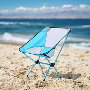 Silla Plegable Moderna de Aluminio para Camping WOQI, Silla Portátil Ligera para Exteriores, para Parque y Playa - Product Image 6