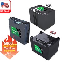 Batterie LiFePO4 48V pour chariot élévateur, pack de batteries 36V pour chariot élévateur électrique, décharge 2C, BMS intelligent, fabricant de batteries pour chariot élévateur