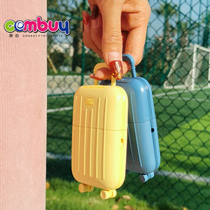 Mini ventilateurs portables électriques rechargeables de forme valise à bagages - Product Image 4