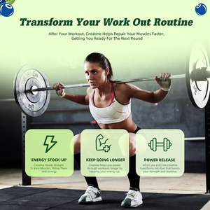 Productos Más Vendidos, Suplementos Pre-Entrenamiento, Gomitas EAA para Aumentar la Fuerza y el Crecimiento Muscular, Dulces de Gomitas EAA - Product Image 3