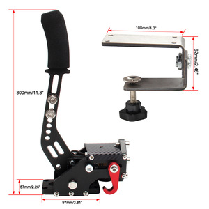 PC PS4 PS5 Steam Deck Handbrake <b>USB</b> Linear Aluminum Alloy Racing Game Accessory HB-1009 - Product Image 3