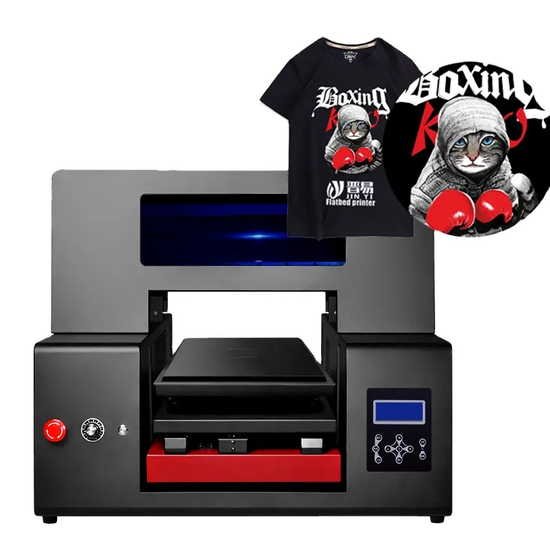HIGH SPEEDING DTG T-shirt Printer A3 Size 30*50cm Digital Direct To Textile Printing Machine Tshirt DTG Printer Machine
