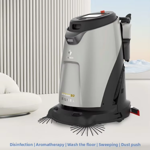 Robot de nettoyage commercial intelligent Gaoxian Scrubber50, entièrement automatique, 3-en-1 : balayage, lavage et aspiration, sans intervention humaine, avec intelligence artificielle - Product Image 1