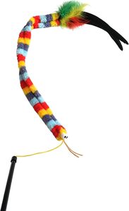 Rainbow Caterpillar Interactive <b>Plush</b> Chew Teaser Toy <b>Cats</b> Eco-Friendly Safe Cartoon Pet <b>Cat</b> Toy for <b>Cat</b> - Product Image 5