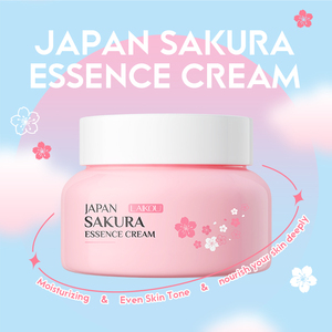 Crème hydratante anti-rides au collagène LAIKOU Japan Sakura - Product Image 3