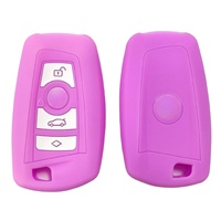 Coque de protection en silicone moulée avec précision pour clé intelligente BMW à 3 boutons, résistante à l'usure et aux rayures