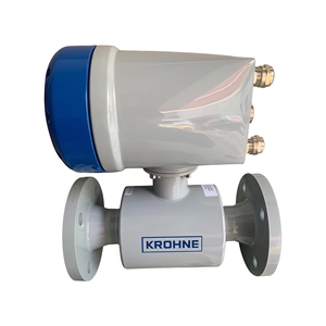 Débitmètre ultrasonique à trois canaux en acier inoxydable Krohne Optisonic 3400 pour la mesure de l'eau chaude de chauffage collectif +/-2% - Product Image 5
