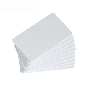 Tarjeta Blanca de PVC Imprimible, Nueva, con <span class=keywords><strong>Chip</strong></span> F08 CR80 RFID NFC 13.56MHz, Banda Magnética, para Uso Comercial, Hoteles, Pagos, Resistente al Agua - Product Image 4