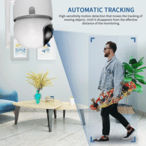 Cámara IP de seguimiento automático Tuya 1080P Seguridad para <span class=keywords><strong>el</strong></span> hogar Vigilancia Wifi interior Mini cámaras inteligentes CCTV <span class=keywords><strong>A</strong></span> - Product Image 4