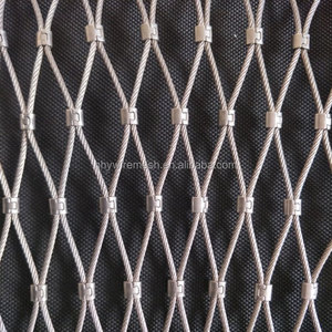 Nhà máy trực tiếp thép không gỉ dệt dây dây lưới Net chim chuồng vườn thú bao vây dốc bảo vệ cáp web Cáp dây lưới - Product Image 6