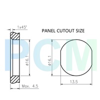 Coupleur traversant M12 X Code CAT6A 10 Gbit/s mâle-femelle à montage sur panneau pour réseaux PROFINET EtherCAT et caméras GigE Vision