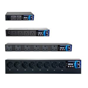 PDU Intelligente Apro IP a 8 Prese per Montaggio a Rack, Standard Tedesco, 230V, Monitoraggio Centrale, Controllo Livello, <span class=keywords><strong>Server</strong></span> Rack Modbus-RTU - Product Image 5