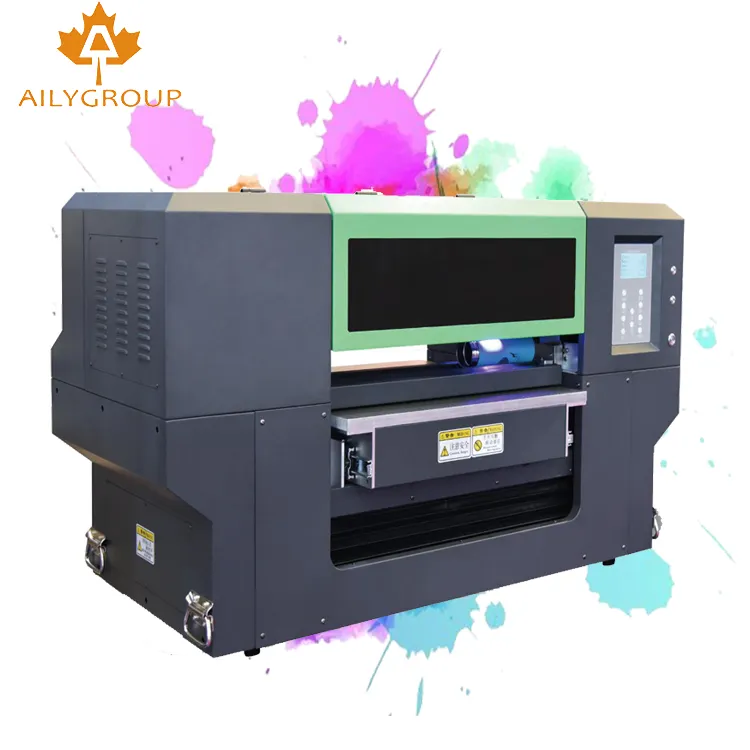 Small size UV printer with rotary uv flatbed printer for cup factory price