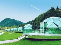 Dôme transparent pour l'extérieur, tente personnalisée, maison bulle étoile, vente chaude