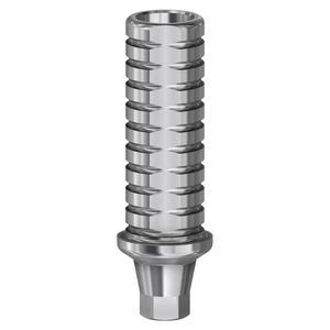 Prothèse temporaire pour système d'implant dentaire en alliage de titane, hexagone interne, anodisé or jaune - Product Image 4