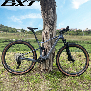 Xe đạp leo núi BXT Suspension MTB khung carbon 2024 màu mới <span class=keywords><strong>29er</strong></span> phanh đĩa giảm xóc trước sau bằng carbon - Product Image 3