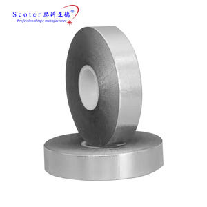 Cinta de papel de aluminio reforzada con tela de fibra de vidrio Cinta adhesiva de tela de fibra de vidrio resistente a altas temperaturas - Product Image 5