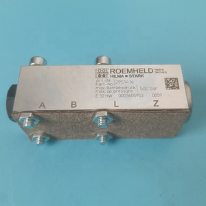 ROEMHELD เช็ควาล์วควบคุมแบบนําร่องแรงดันปฏิบัติการสูงสุด 500 บาร์ ศิลปะต้นฉบับ หมายเลข หมายเลขชิ้นส่วน 2951416 - Product Image 3