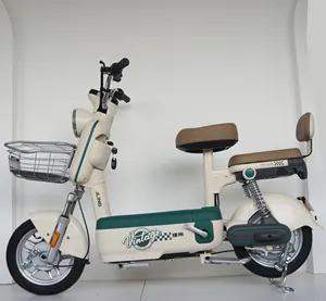 Nokta ürünleri 48V 350W şehir bisiklet elektrikli scooter yetişkin elektrikli scooter motosiklet bisiklet 2 koltuk elektrikli mopedler