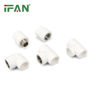 IFAN nhà sản xuất ISO 15874 PPR phụ kiện đường ống nước 20-125mm PPR ống và phụ kiện pn25 ống nhựa màu xanh lá cây PPR phụ kiện - Product Image 4