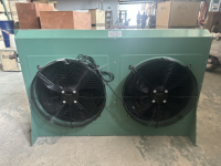 Condenseur de type H pour entrepôt frigorifique, moteur à deux ventilateurs, haute efficacité, tube à rainures internes FNH-100 100 ㎡   Surface de transfert de chaleur pour chambre froide