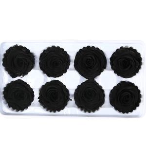 Flor que nunca se desvanece rosa roja eterna 4-5 cm cabeza de rosa en caja - Product Image 5