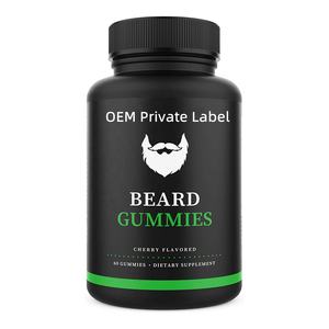 Gummies pour la croissance de la barbe pour hommes, biotine, gummies pour la <span class=keywords><strong>repousse</strong></span> des <span class=keywords><strong>cheveux</strong></span> et des ongles, vitamines véganes en forme de gummies pour adultes, <span class=keywords><strong>complément</strong></span> <span class=keywords><strong>alimentaire</strong></span> pour la croissance de la barbe et la santé de la peau - Product Image 5