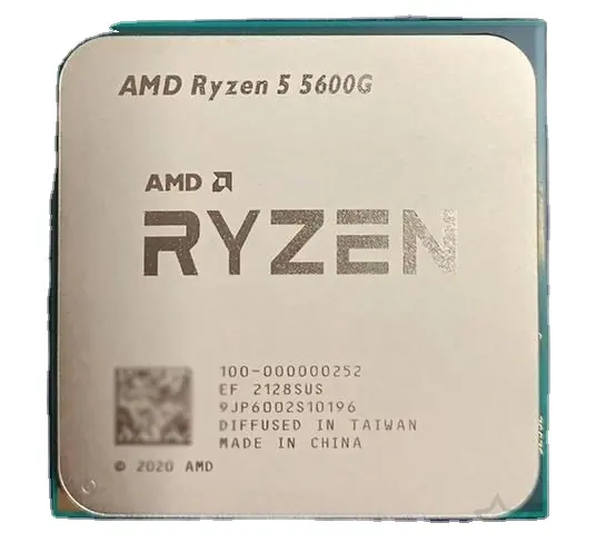 Amd untuk R yzen 5 3600 5500 prosesor r yzen 5 5600g 3.2Ghz enam inti dua belas benang 65w