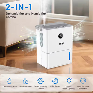 Humidificador de apagado automático de 68oz, deshumidificador, niebla rápida de 30s, 2L de agua para el hogar, dormitorio, oficina, RV, coche, Control electrónico portátil - Product Image 2
