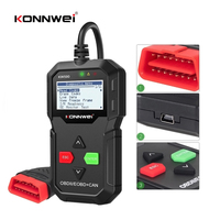 Lecteur de code automobile KW590, scanner OBD, lecture et effacement des codes de défaut, outil de diagnostic automobile 12V