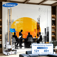 Imprimante murale 3D Printava P800 Pro, machine d'impression à jet d'encre UV pour les peintures murales décoratives, les intérieurs commerciaux et l'art mural personnalisé