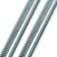 High Quality Low Carbon Steel Galvanized Zinc Plated Fully Stud Thread Left Hand Metric Thread Rod M8 DIN975/DIN976 3-Year